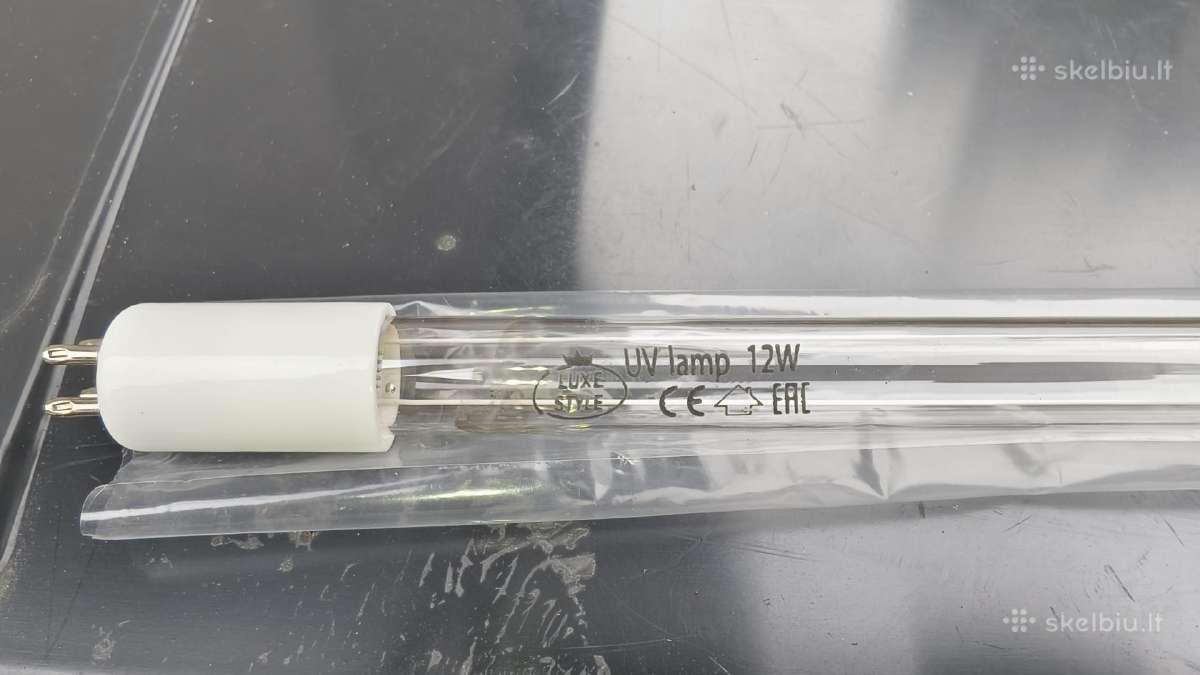 Uv lempos 12w 4pin 28,7cm