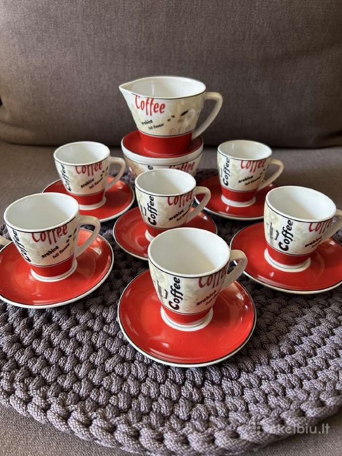 Espresso kavos serviziukas