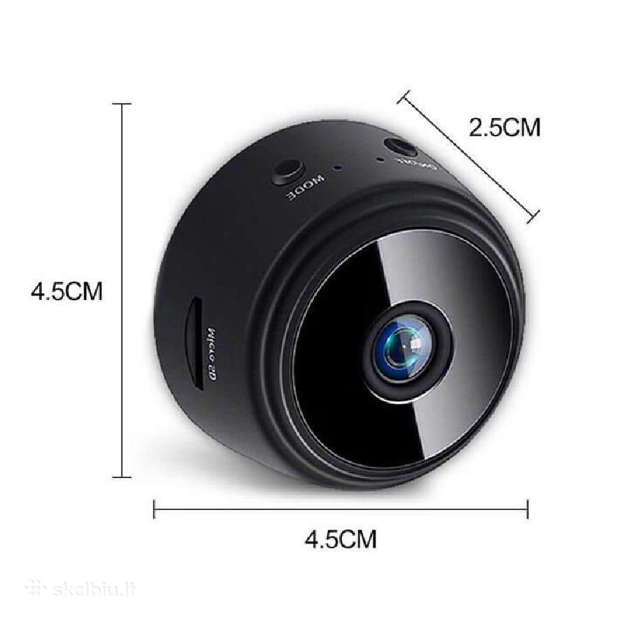 Slapta mini kamera, sd iki128gb - nuotraukos Nr. 7