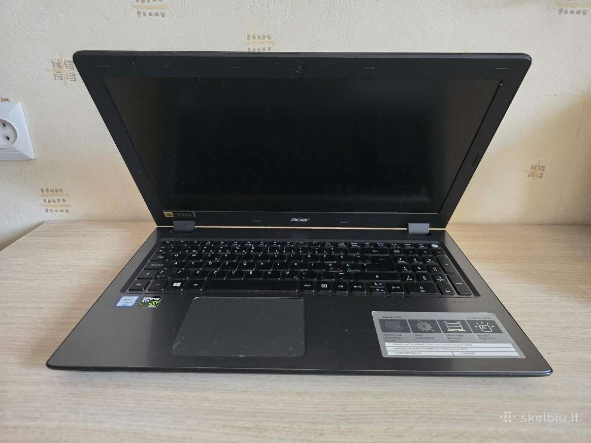 Acer aspire V5-591g 15.6 i5 8gb Gtx du diskai