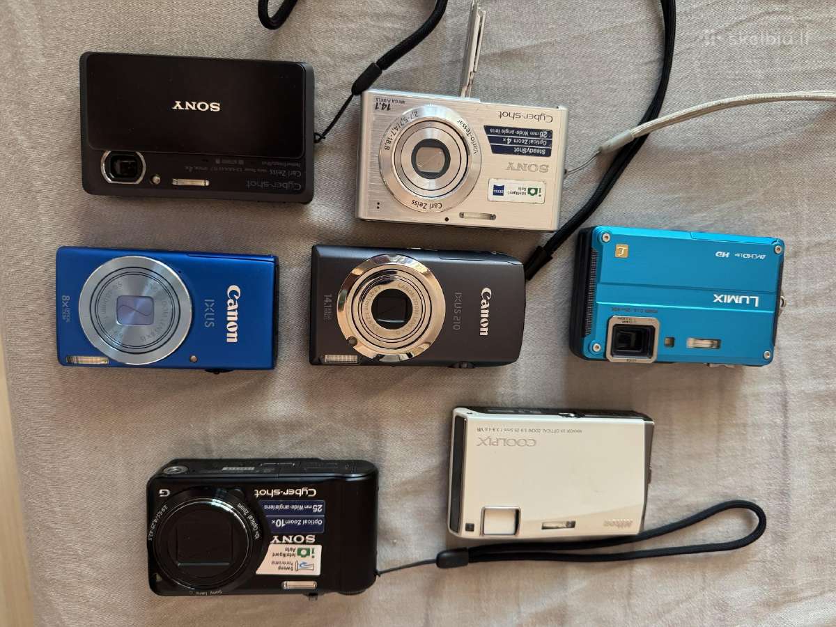 Sony, Fuji,sony Dsc H9.panasonic, Lumix, Kodak. - nuotraukos Nr. 31