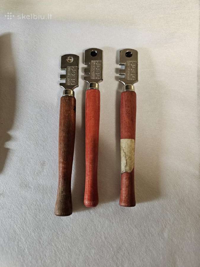 Antikvarinis žalvarinis, stiklo rėžtukas - nuotraukos Nr. 12