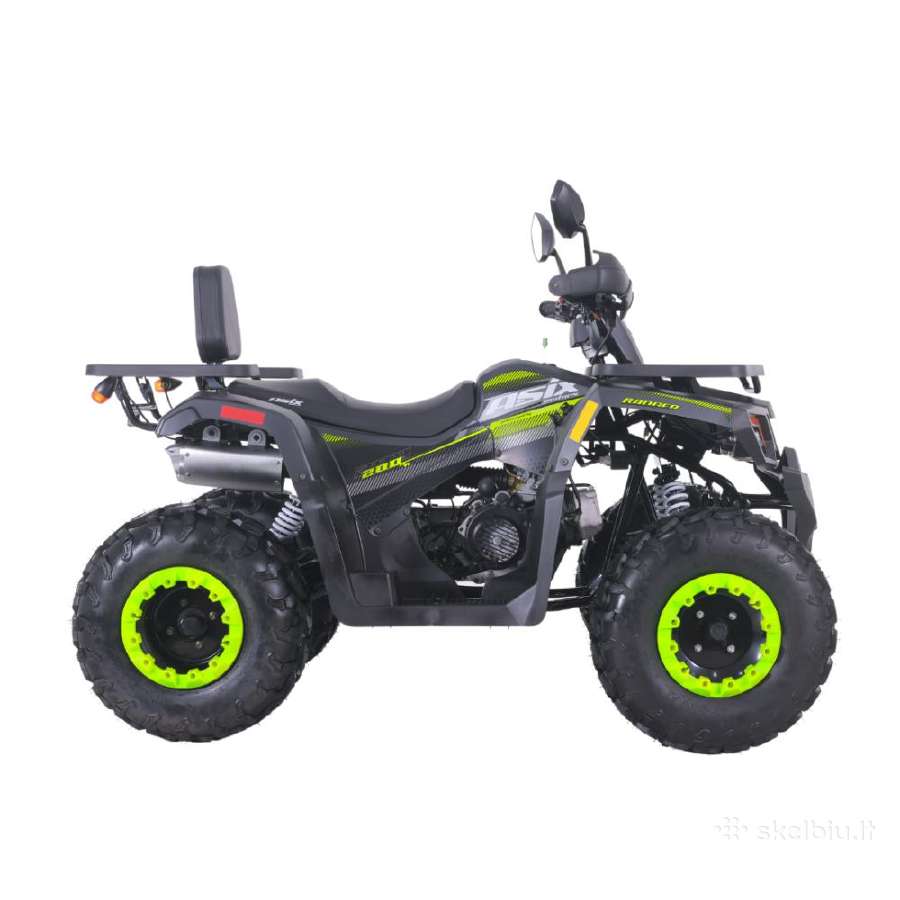 Benzininis keturratis Asix Ranger 250cc 10" 1+1 - nuotraukos Nr. 4