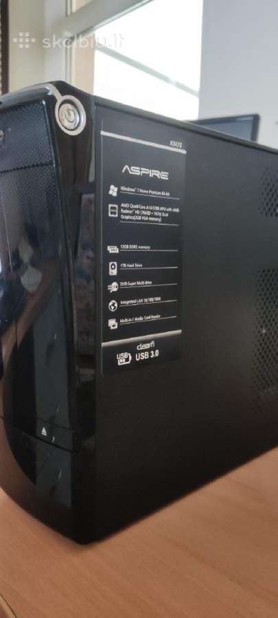 Stacionarus Acer min kompiuteris 16gb, 256ssd, w10 - nuotraukos Nr. 8
