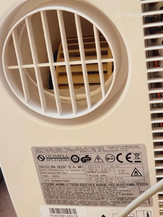 Naujas Delonghi Dolceclima Silent 12a+ - nuotraukos Nr. 23