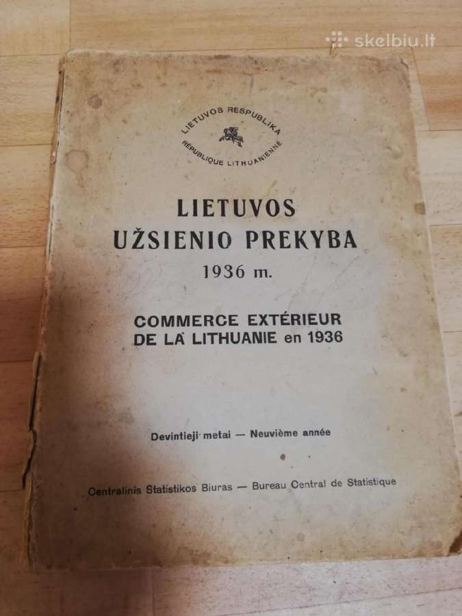 Lietuvos uzsienio prekyba 1936m