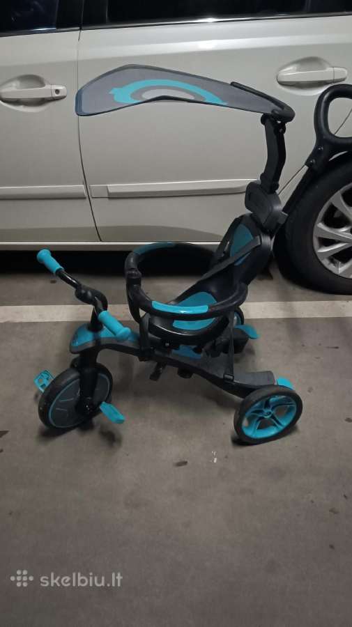 Globber Trike 4in1 mėtinis