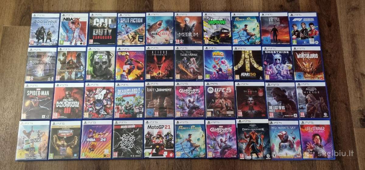 Playstation 5 žaidimai