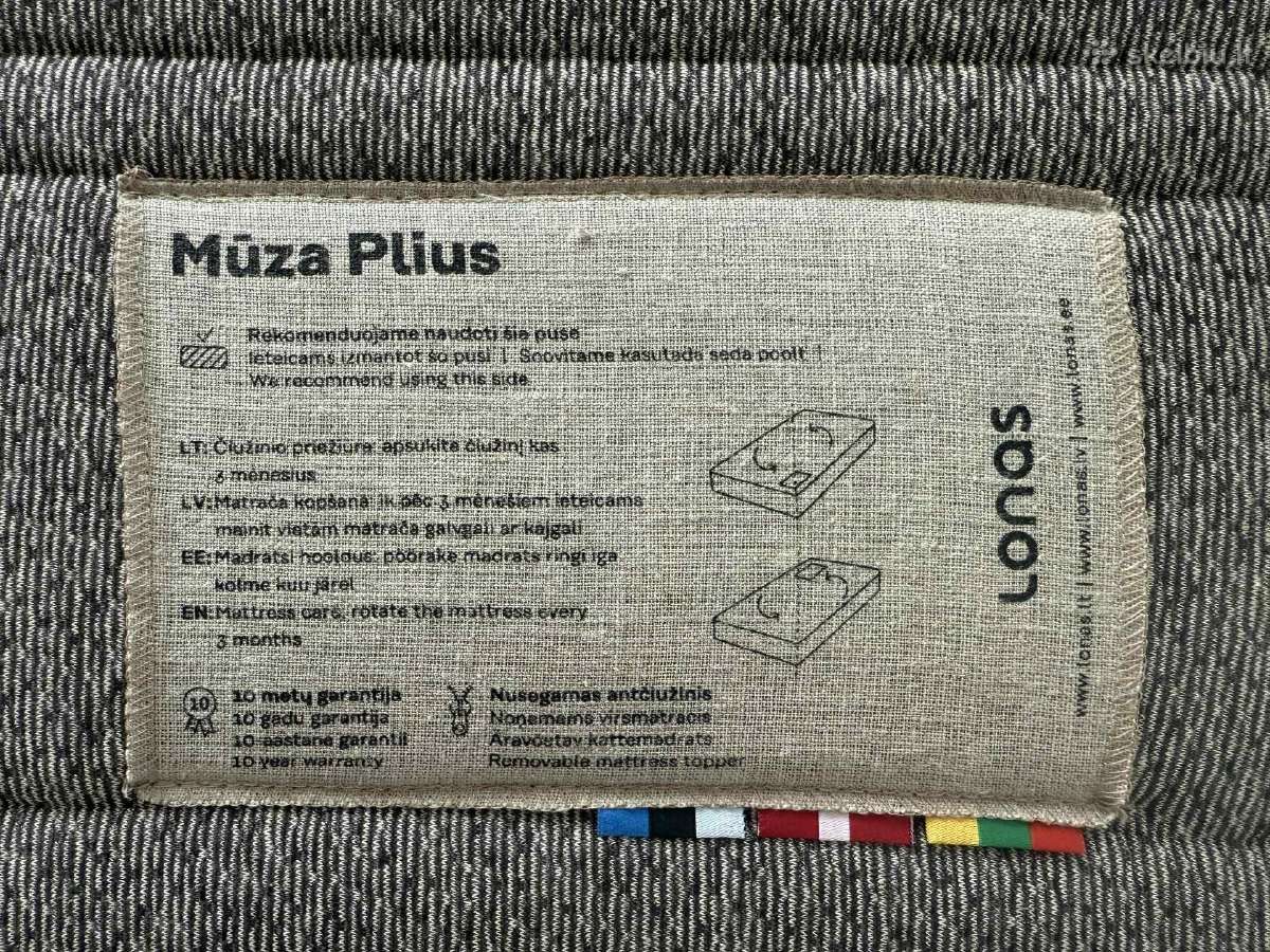 Mėnesį naudotas Lonas Mūza Plius 90x200