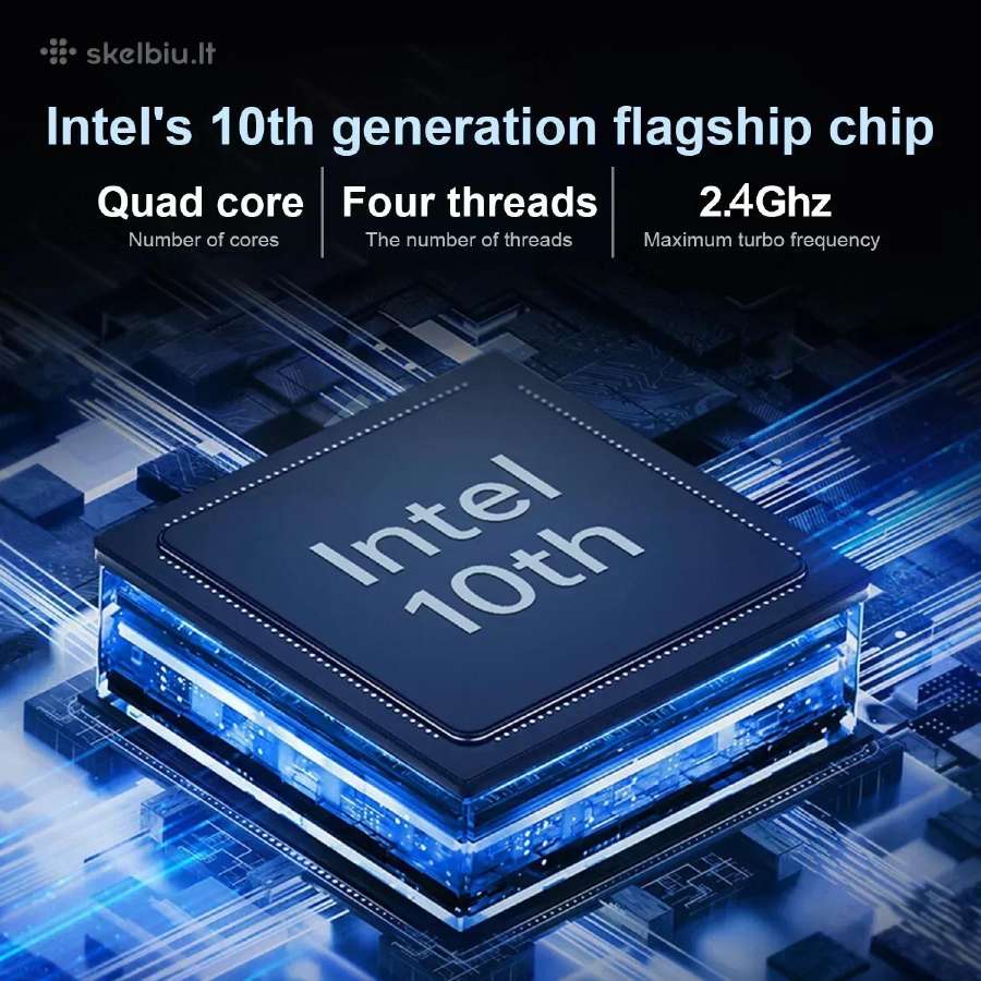 Naujas nešiojamas kompiuteris Intel 16gb RAM 256gb - nuotraukos Nr. 6
