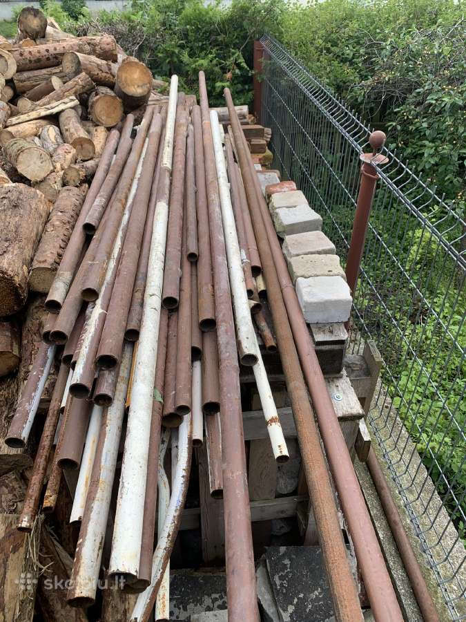 Parduodu metalinių vamzdžių galus
