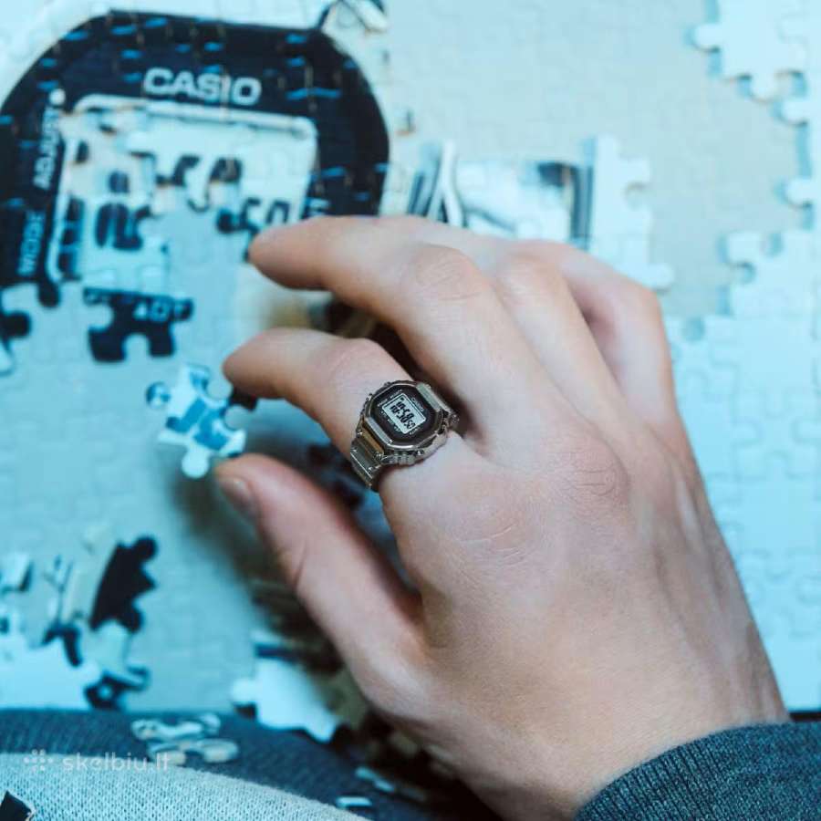 Casio laikrodis-žiedas 50th anniversary edition - nuotraukos Nr. 3