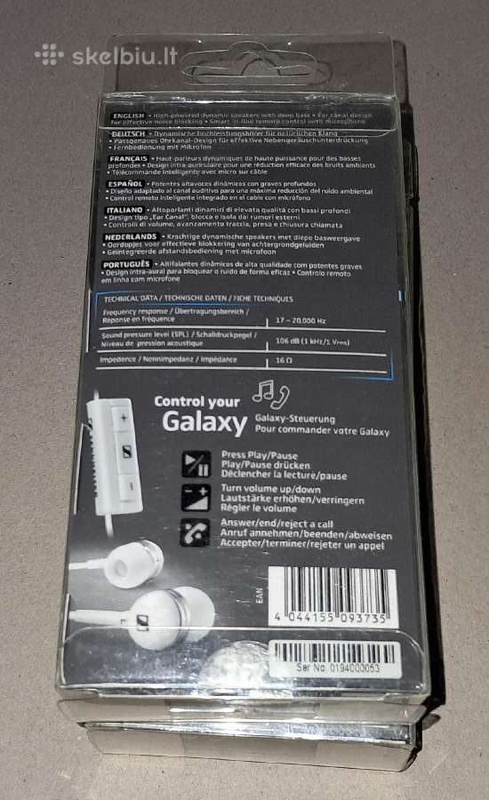 Ausines Sennheiser Mm 30g - nuotraukos Nr. 2