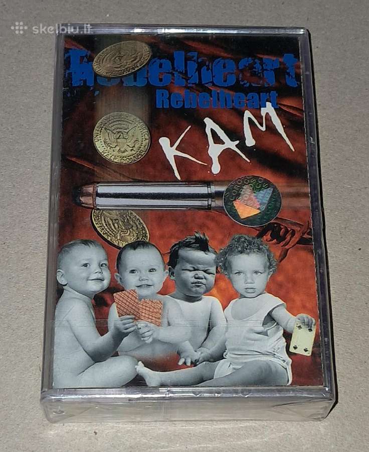Audio kasete Rebelheart – Kam
