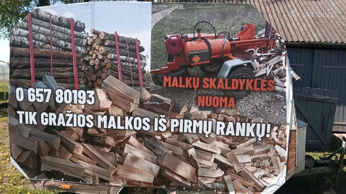 Pigiausios malkos parsivešti patiems - nuotraukos Nr. 13