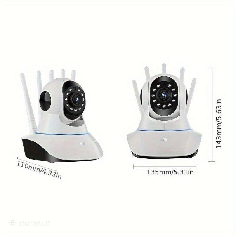 Belaidė Vidaus Apsaugos Ip Kamera 360 - nuotraukos Nr. 4