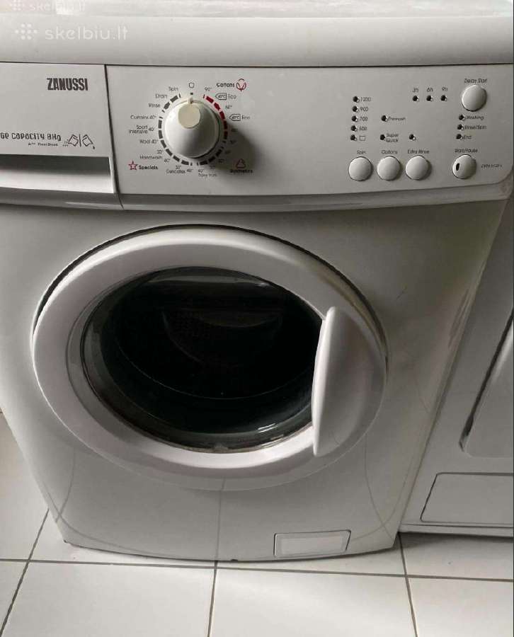 Skalbimo mašina Zanussi 8 kg.