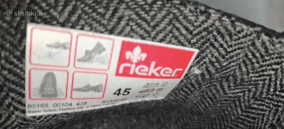Visiškai nauji Rieker vyriški bateliai. - nuotraukos Nr. 2