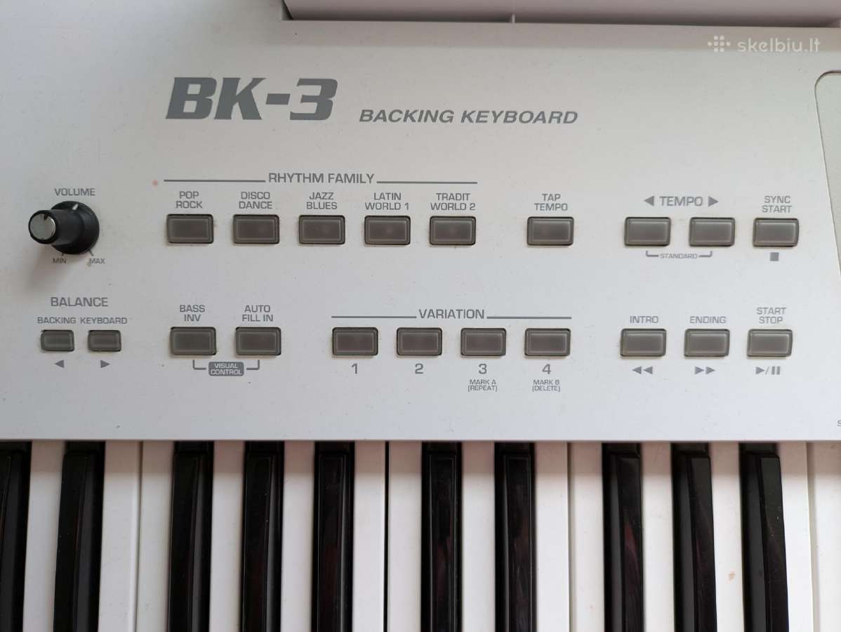 Roland Bk-3 + Stovas - nuotraukos Nr. 4