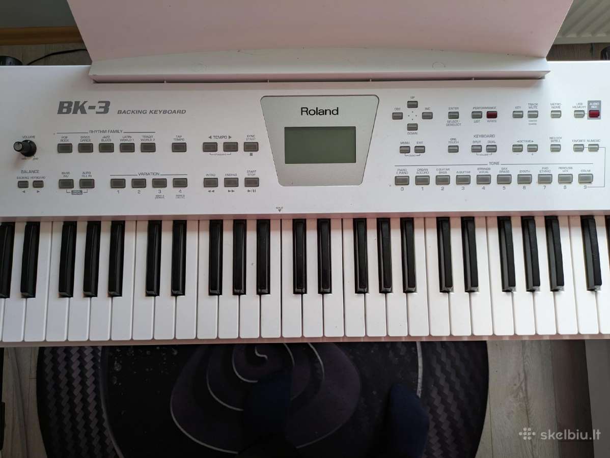 Roland Bk-3 + Stovas - nuotraukos Nr. 2