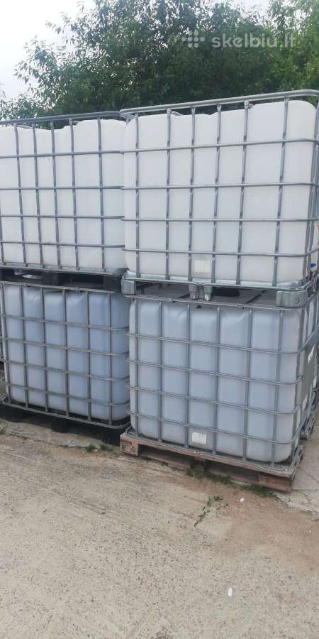1000l. Talpos talpyklos. Ibc konteineriai.