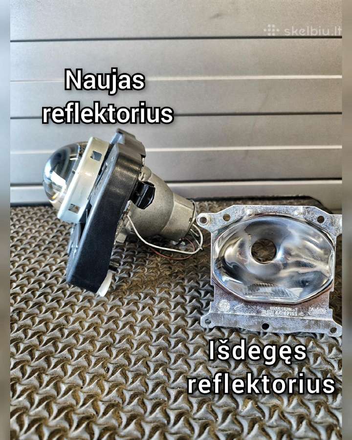 Nauji Reflektoriai Žibintams Renault T ir Iveco - nuotraukos Nr. 8