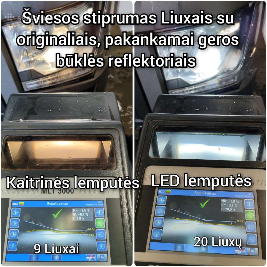 Nauji Reflektoriai Žibintams Renault T ir Iveco - nuotraukos Nr. 10