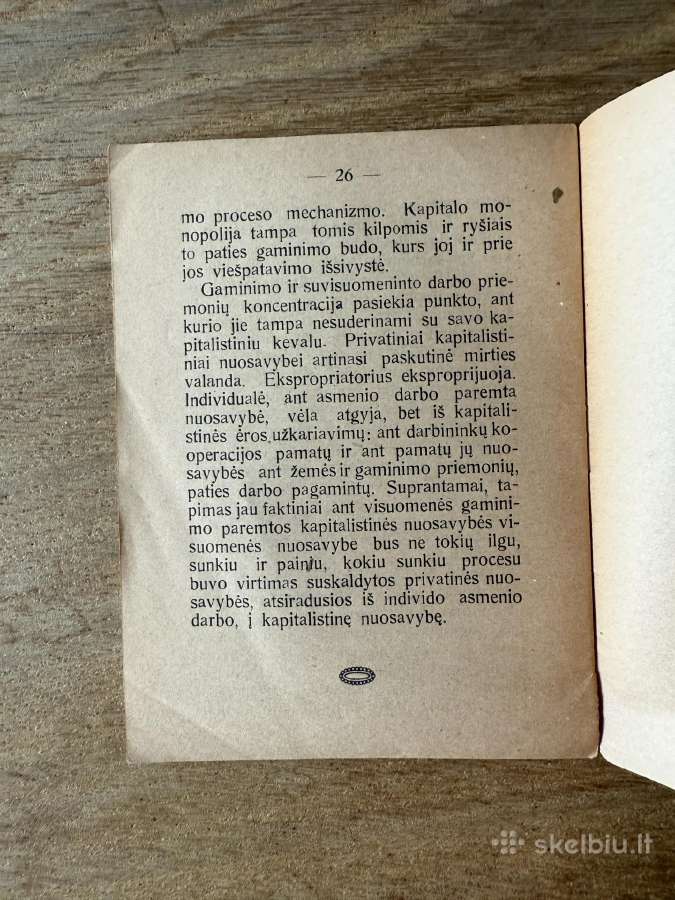 K. Markso ,kapitalas 1921 m. - nuotraukos Nr. 6