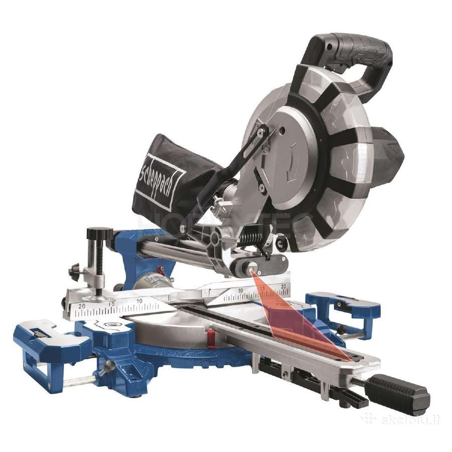 Skersinio pjovimo staklės Scheppach Hm216