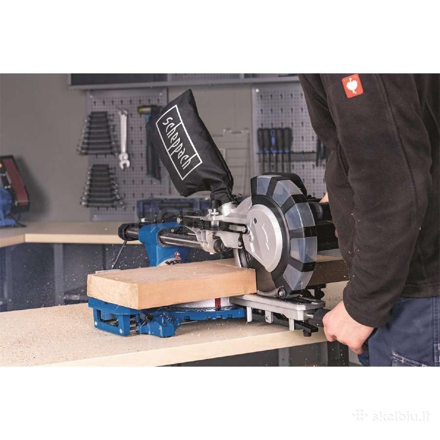 Skersinio pjovimo staklės Scheppach Hm216 - nuotraukos Nr. 3