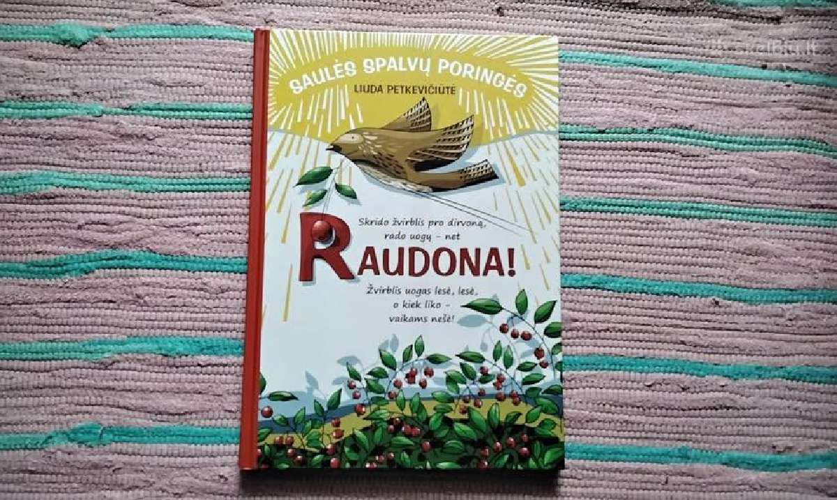 Saulės spalvų poringės: raudona Liuda Petkevičiutė