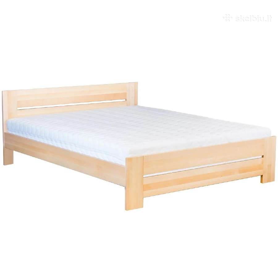 Medinė lova masyvas bukas 160x200 Vilnius 375€ - nuotraukos Nr. 7