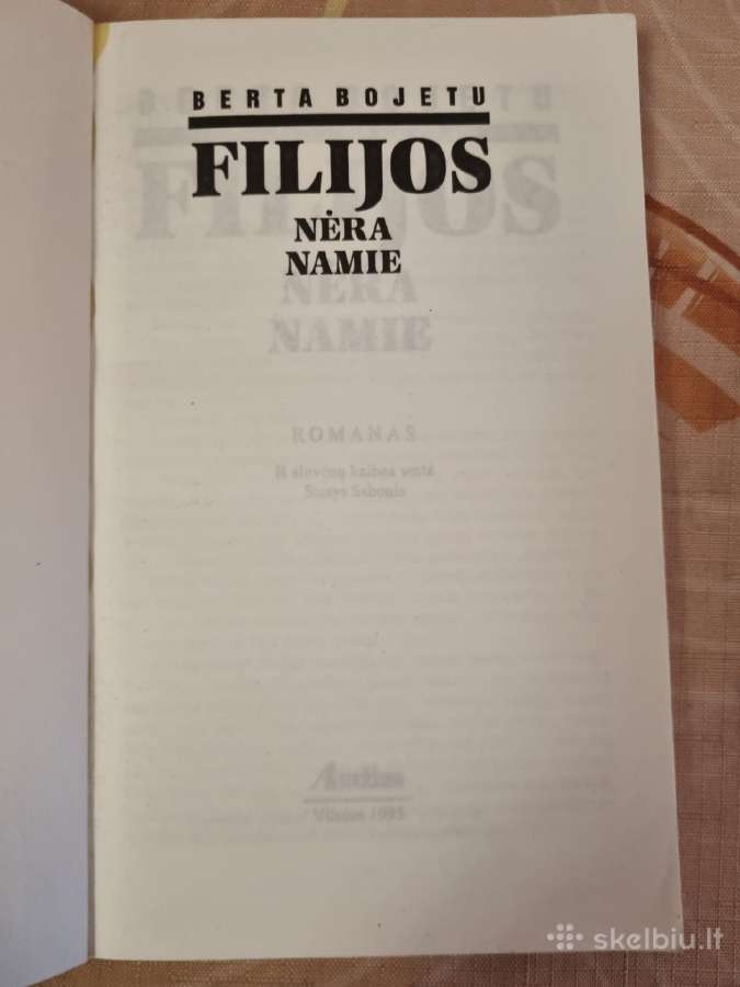 Filijos nėra namie - nuotraukos Nr. 2