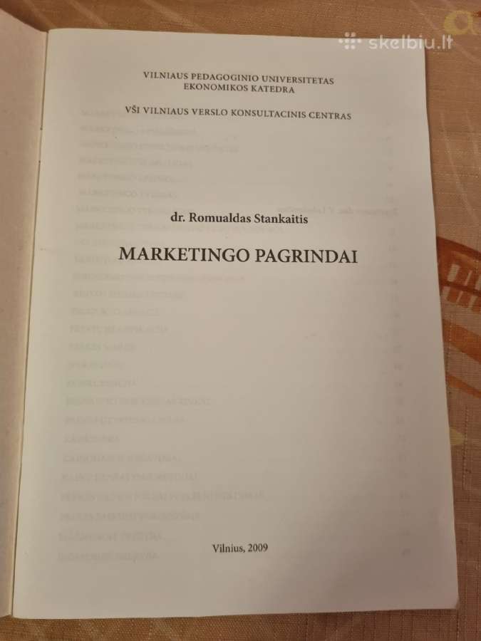 Marketingo pagrindai - nuotraukos Nr. 2