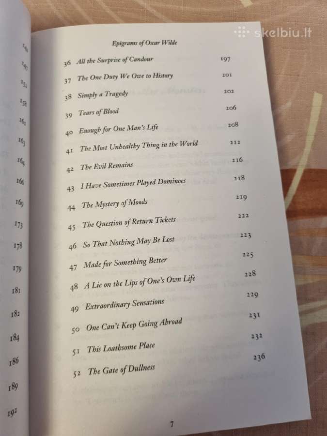 Epigrams of Oscar Wilde - nuotraukos Nr. 5