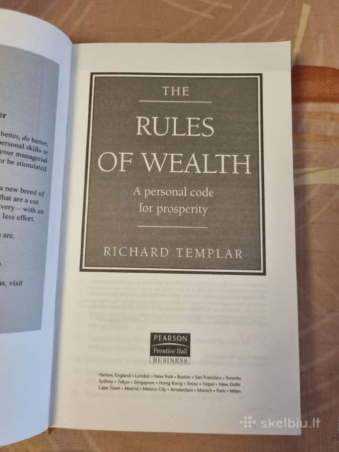 The Rules of Wealth - nuotraukos Nr. 2