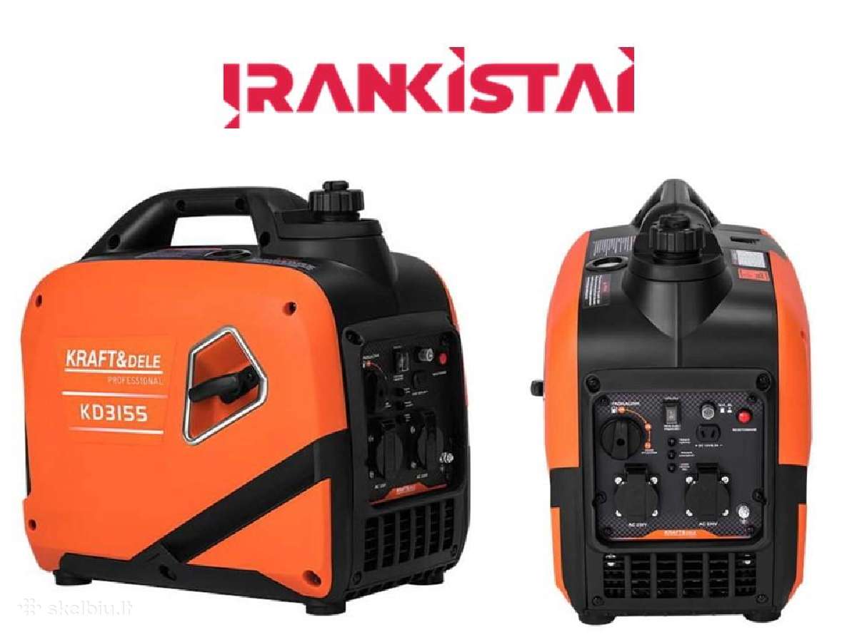 Inverterinis elektros generatorius 2.6kw 230v