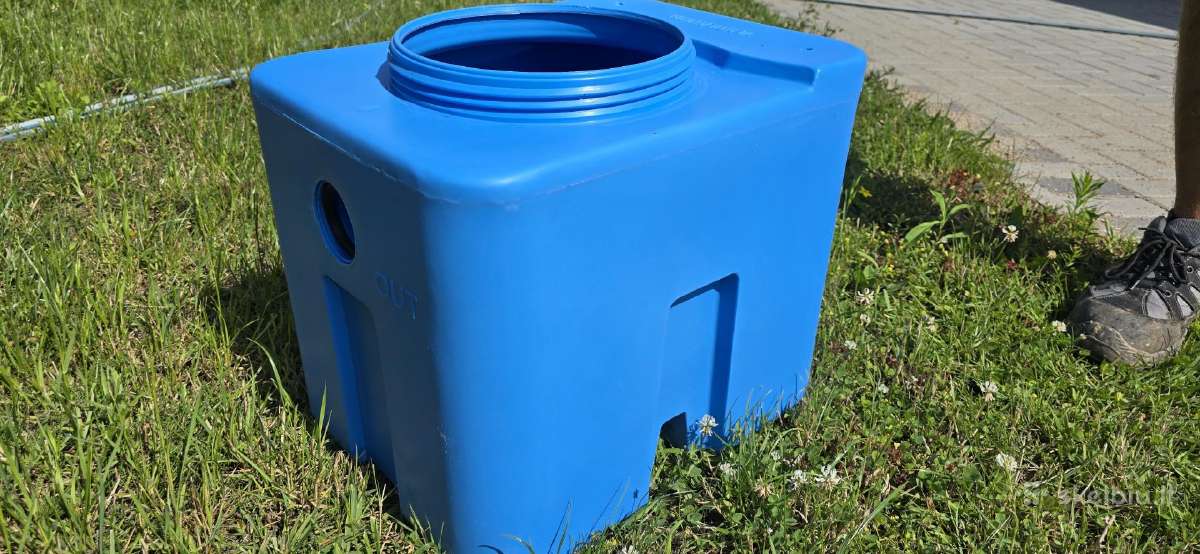 Riebalų gaudyklė po kriaukle su tarpine 0,5l/s - nuotraukos Nr. 3