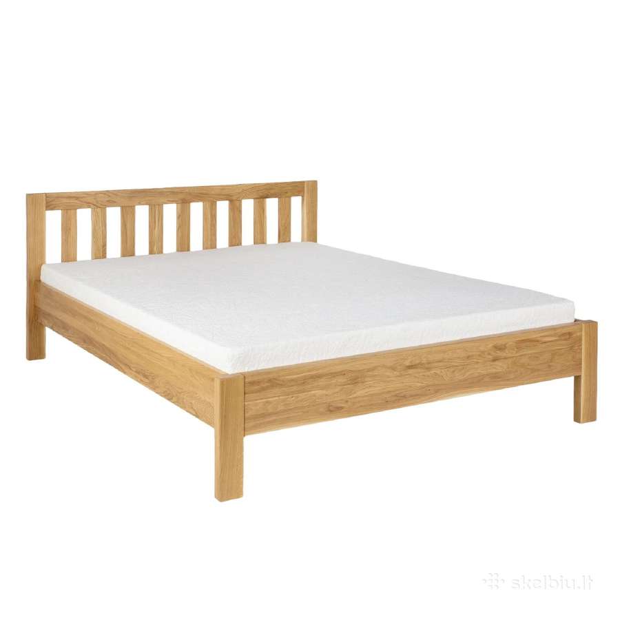 Ąžuolinė lova masyvas 160x200 Vilnius 1218€ - nuotraukos Nr. 9