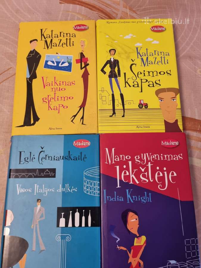 Madame serija 4 knygos