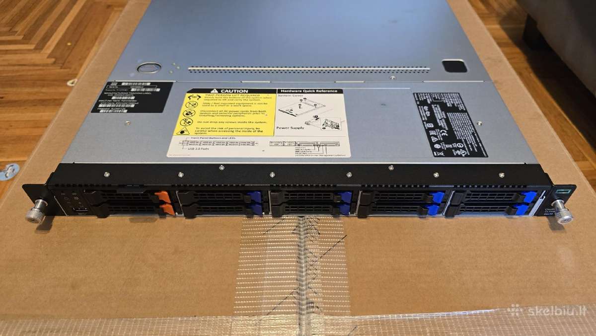 Hpe Cloudline Cl2100 Gen10 2x Gold 6140 - Naujas! - nuotraukos Nr. 5