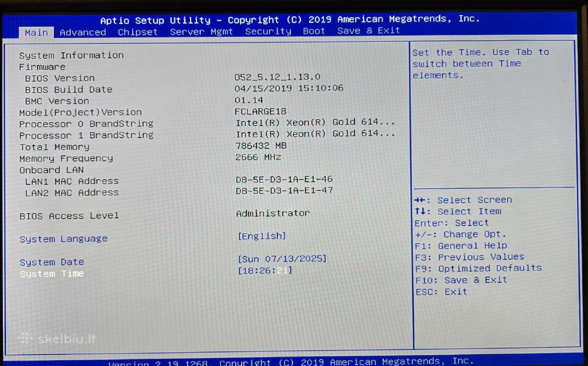 Hpe Cloudline Cl2100 Gen10 2x Gold 6140 - Naujas! - nuotraukos Nr. 13