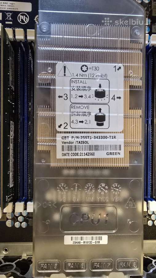 Hpe Cloudline Cl2100 Gen10 2x Gold 6140 - Naujas! - nuotraukos Nr. 24