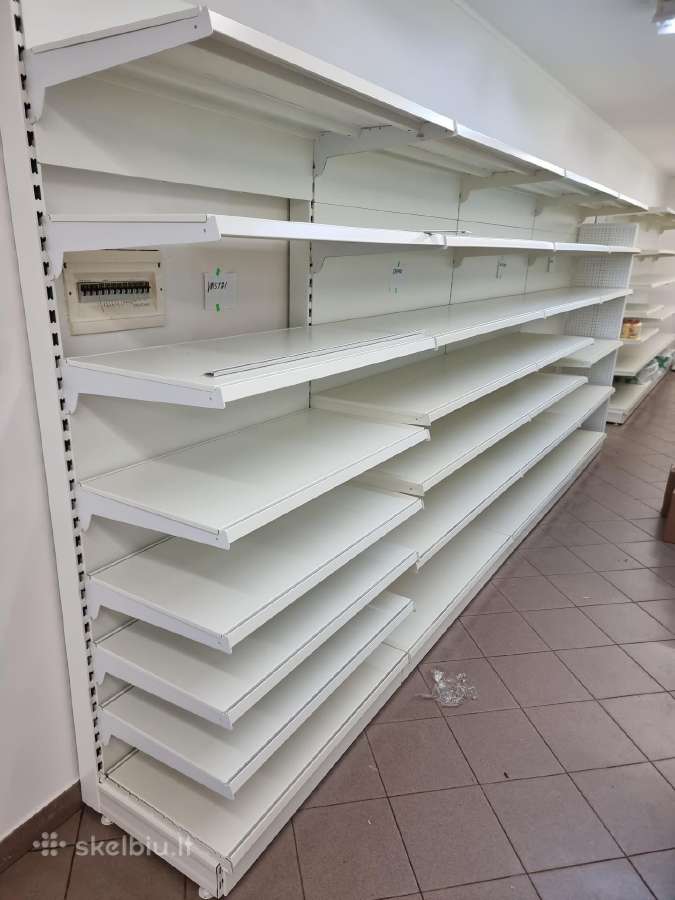 Prekybinės parduotuvių lentynos prekybos įranga - nuotraukos Nr. 14