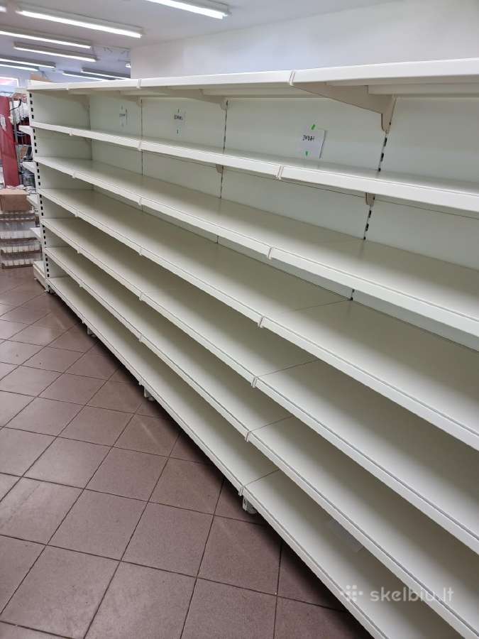 Prekybinės parduotuvių lentynos prekybos įranga - nuotraukos Nr. 15
