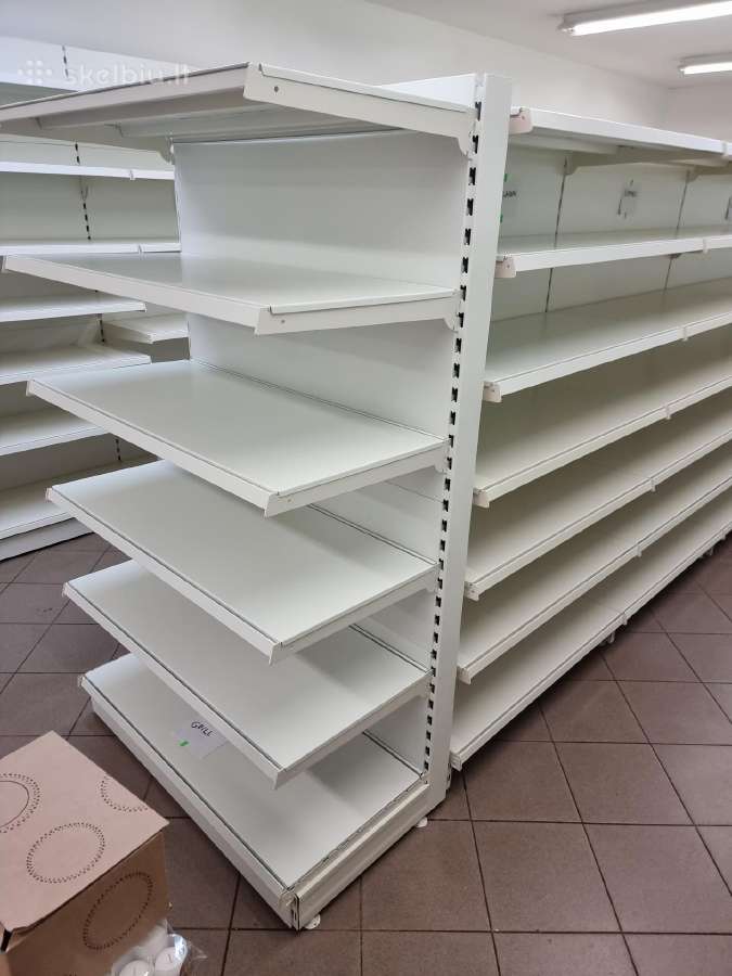 Prekybinės parduotuvių lentynos prekybos įranga - nuotraukos Nr. 17
