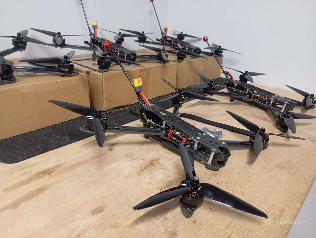 Nauji Mark4 7' fpv dronai - nuotraukos Nr. 4