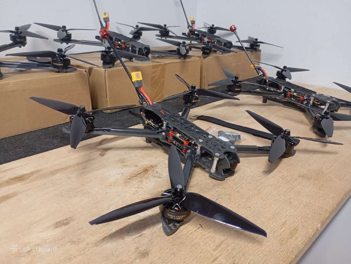 Nauji Mark4 7' fpv dronai - nuotraukos Nr. 5