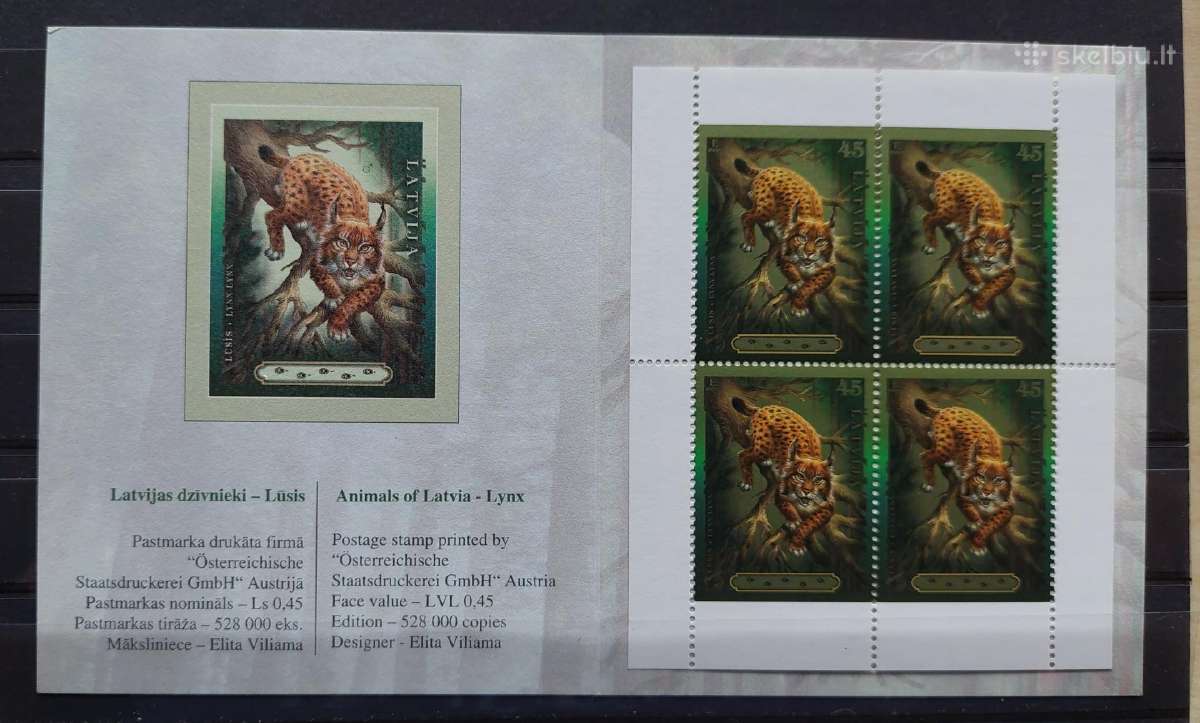Latvija 2006 Lušis bukletas Michel Nr.682