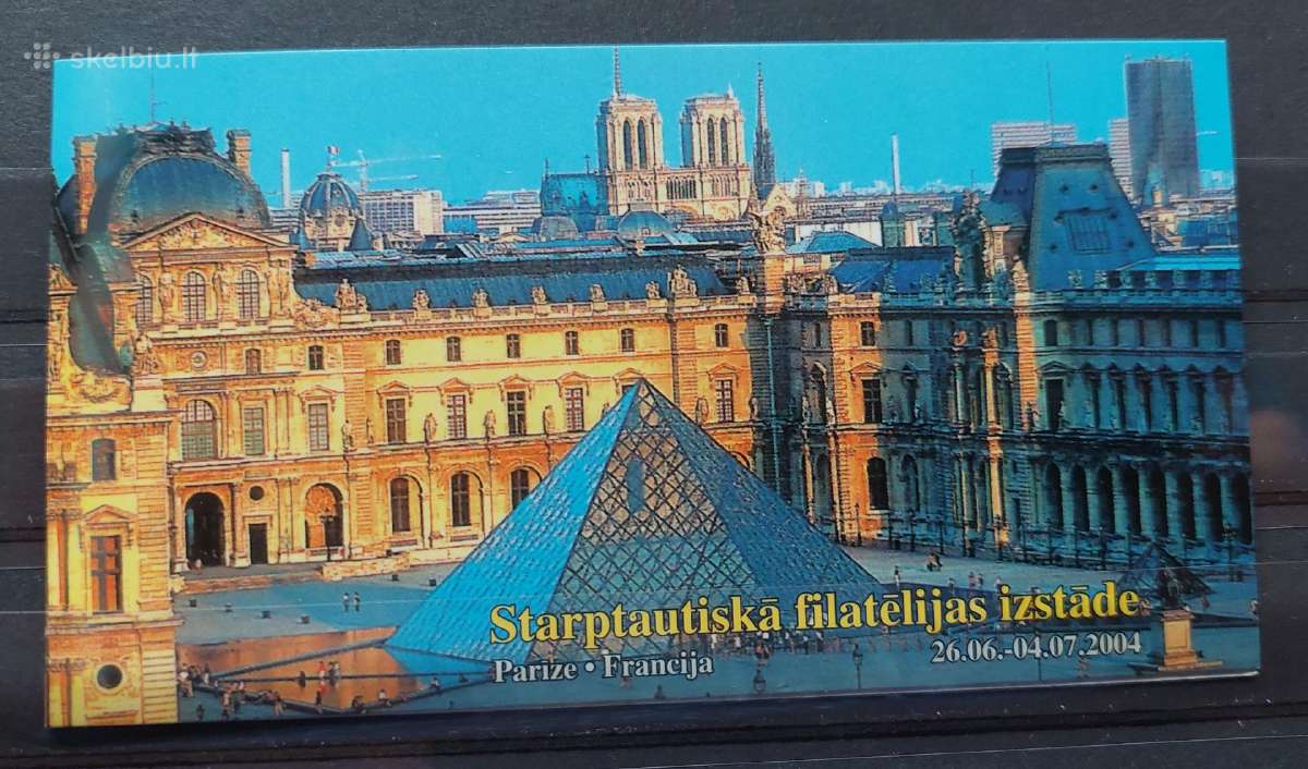 Latvija 2004 Žuvis bukletas Michel Nr.616 - nuotraukos Nr. 2